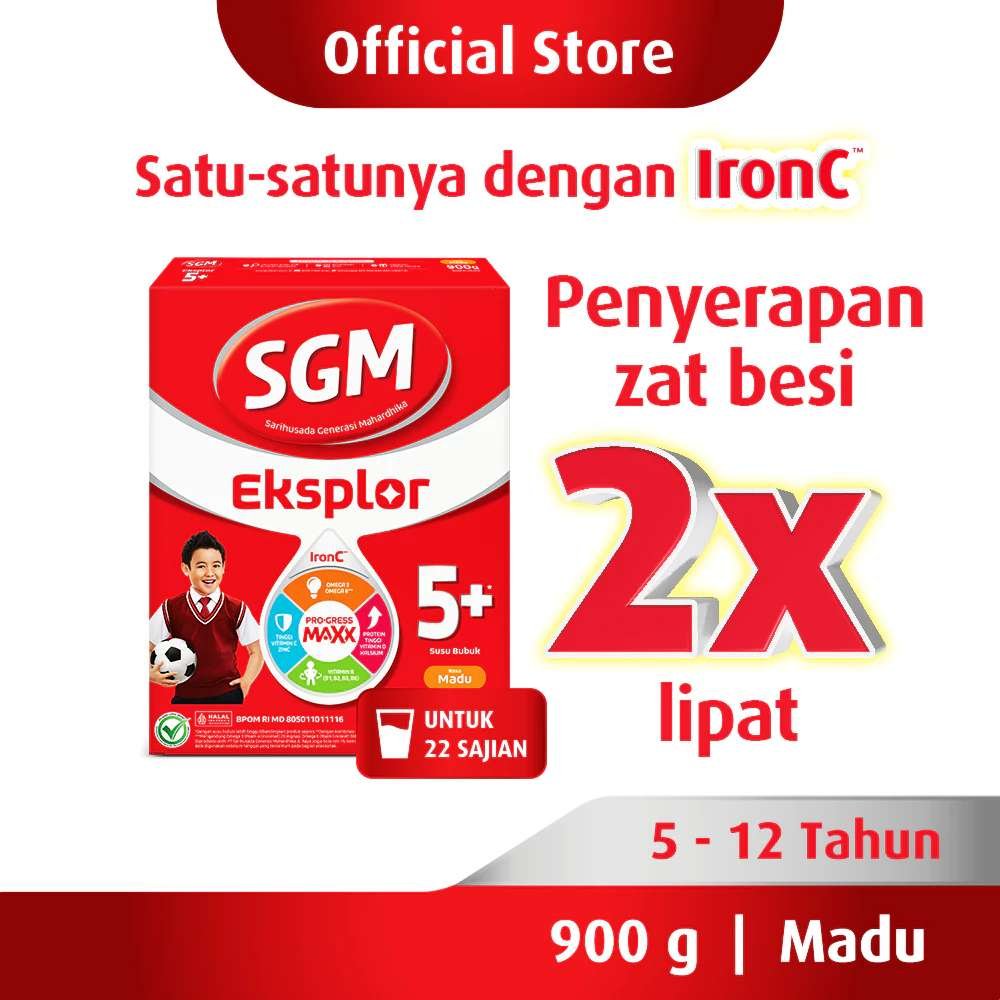 SGM Eksplor 5+ Madu 900g