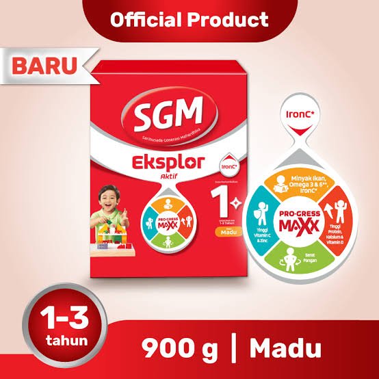 SGM Eksplor 1+Madu 900g