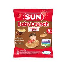 Sun Baby Crunch Cokelat Pisang 10gr