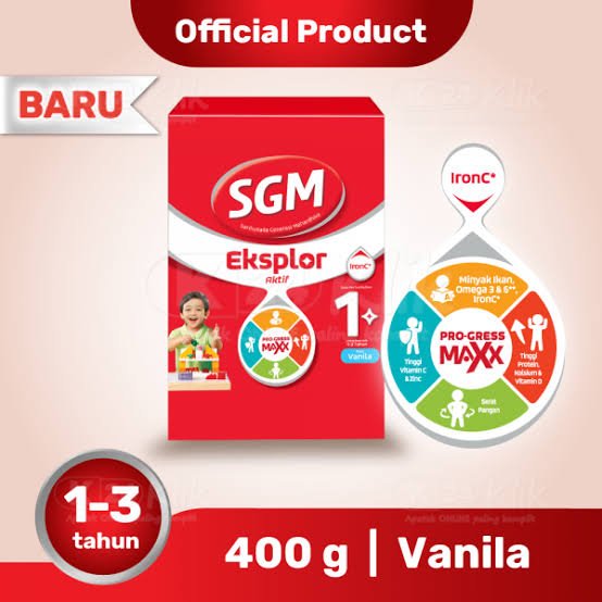 SGM Eksplor 1+Vanila 400 g