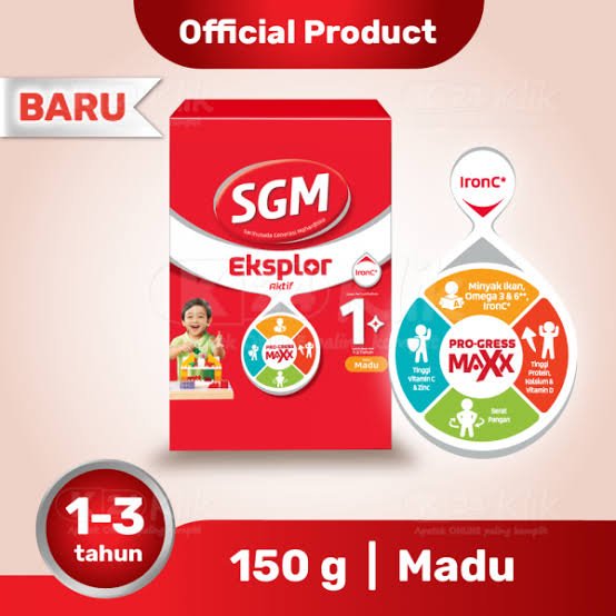 SGM Eksplor 1+Madu 150g