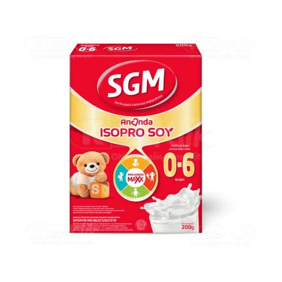 SGM Ananda 0-6 Isopro Soy 200g