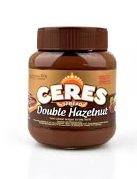Ceres Double Hazelnut Spread 350 gr