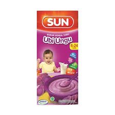 Sun BC Susu Ubi Ungu Kotak 120 gr